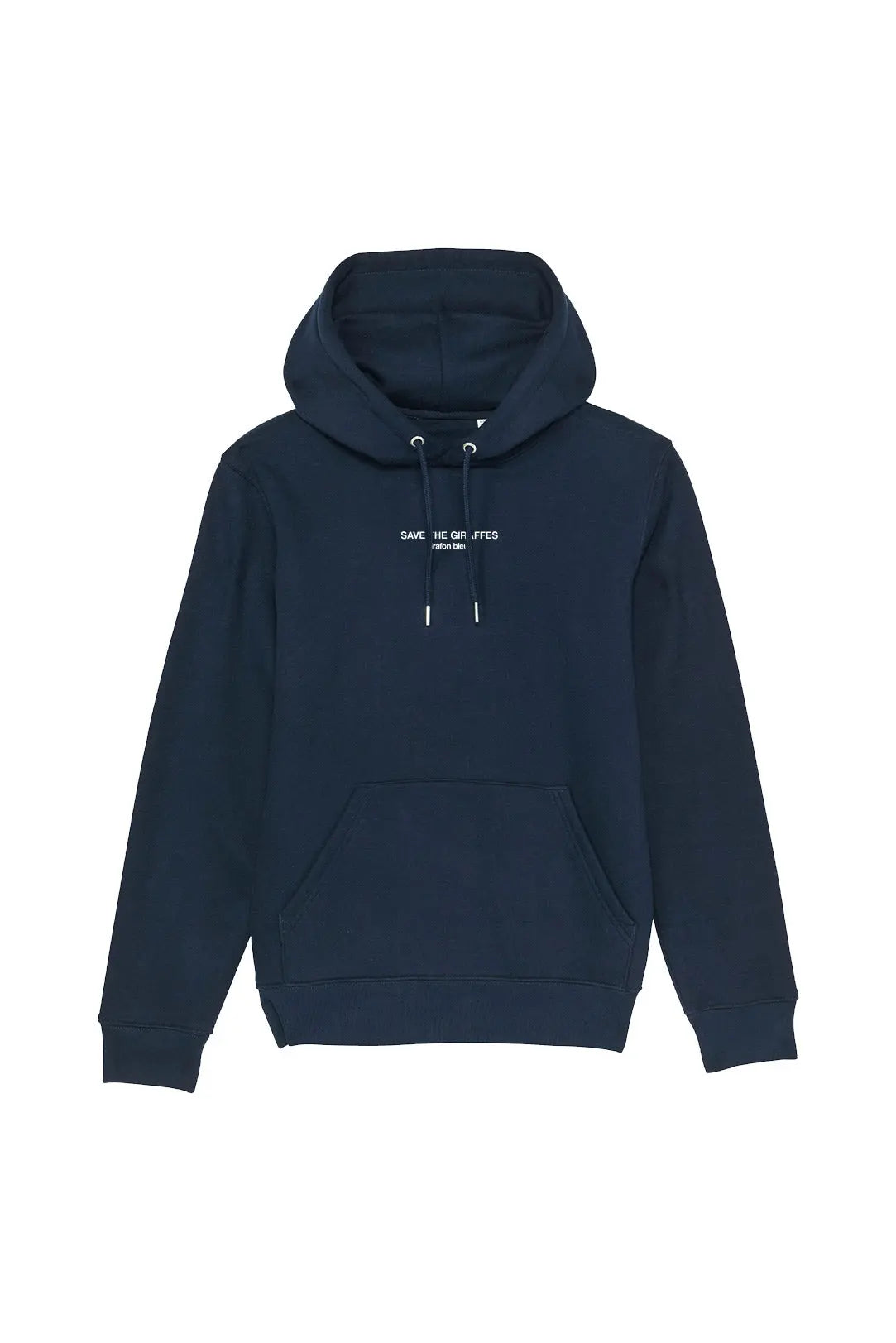 Hoodie "Save The Giraffes" Bleu Marine - Unisexe