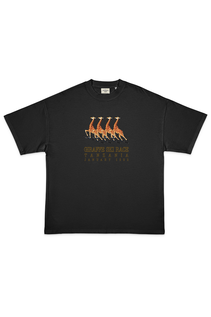 Tee-shirt Giraffe Ski Race - Unisexe