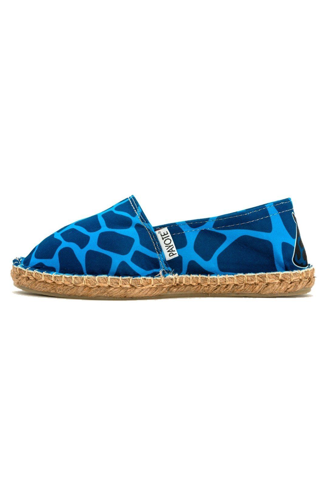 Espadrilles girafon bleu X Payote girafon bleu